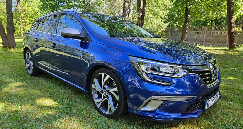Renault Megane cena 61500 przebieg: 203000, rok produkcji 2018 z Piaseczno małe 92